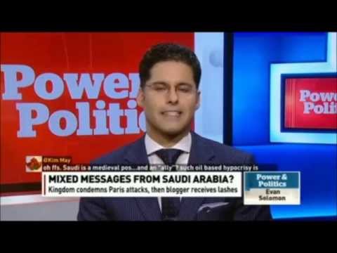 CBC Power and Politics Mohamed El Rashidy and Bessma Momani on Journalist in Egypt and Saudi Flog