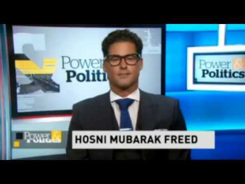 CBC Power & Politics Mohamed El Rashidy with Terry Milewski re Hosni Mubarak Acquittal + Release
