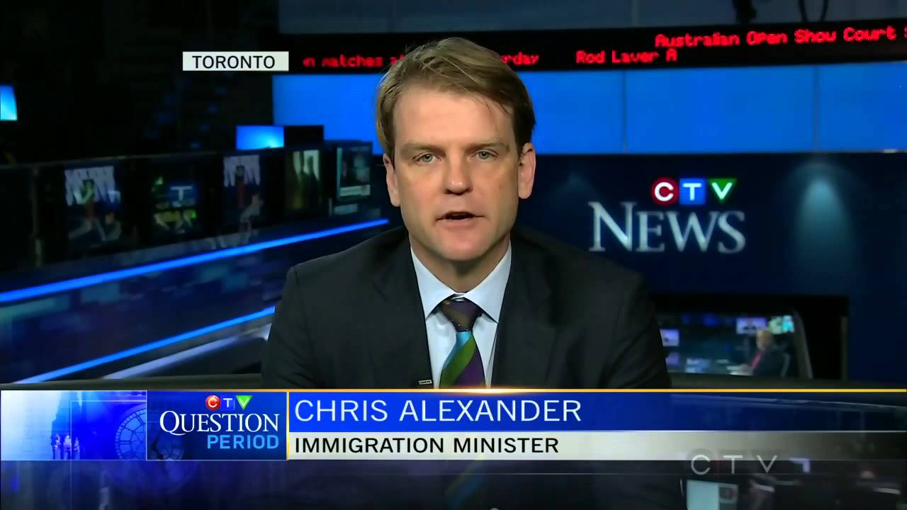 Mohamed El Rashidy & Ambassador Bell on CTV Question Period re: Harper trip, Israel, Settlements