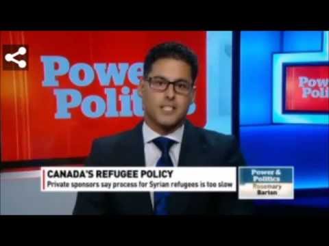 Mohamed El Rashidy and Faisal Alazem on CBC’s Power and Politics On Syrian Refugee Crisis