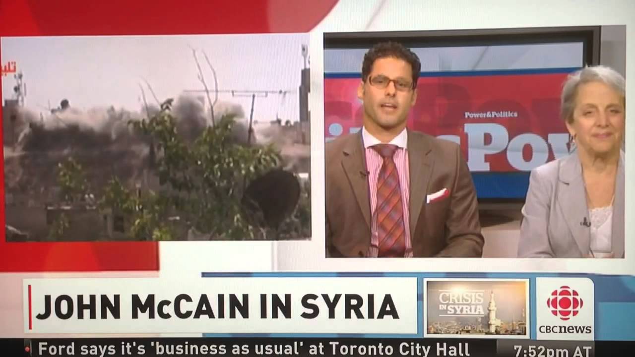 Mohamed El Rashidy & Janice Stein CBC P&P sen. McCain calls