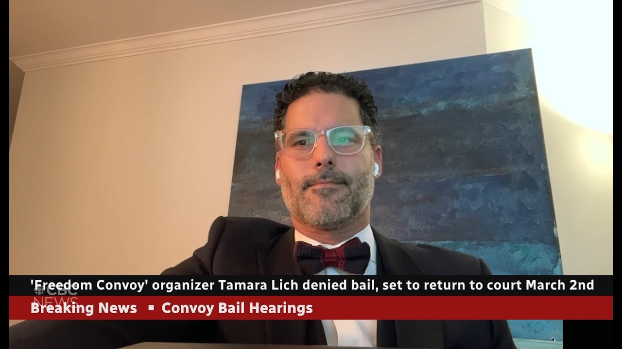 Mohamed El Rashidy on CBC’s The Rundown On ‘Freedom Convoy’ organizer Tamara Lich denied bail